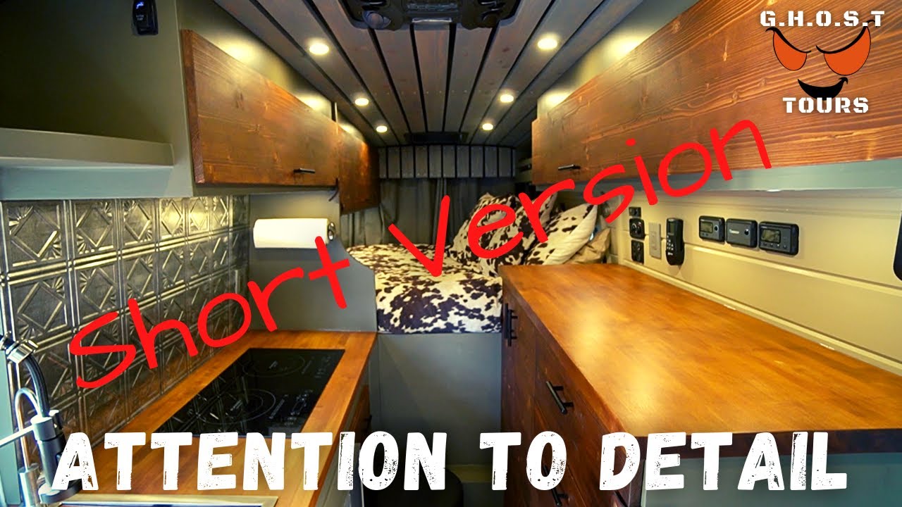 DIY Luxury Van Tour with Aarons Customized 2020 Ford Transit