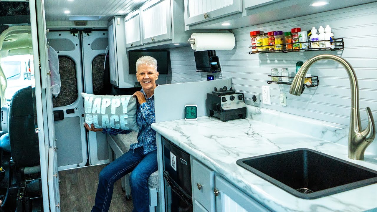 Meet Ruth, the 72-Year-Old Solo Female Van Lifer