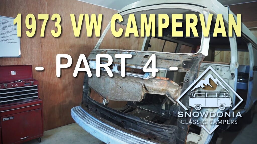 1973 VW Campervan Restoration: Removing the Front Panel