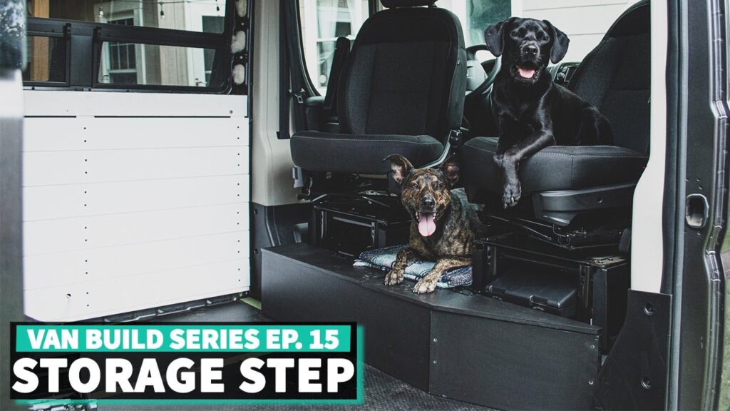 Building a Storage Step for Your Van with Matt and Katie