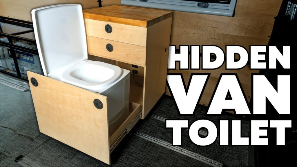 How to Build a Bathroom Cabinet for a DIY Camper Van Conversion
