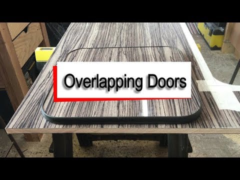 Step-by-step guide to Mercedes Sprinter Camper Van Conversion using Overlapping Door and Flush Cranked Hinges